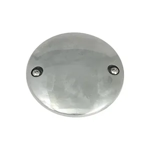 MCS Point cover, domed. Polished