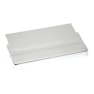 MCS Battery top cover. Chrome