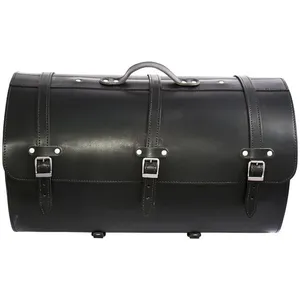 MCS MCS, motorcycle leather suitcase. 67 liter. Black