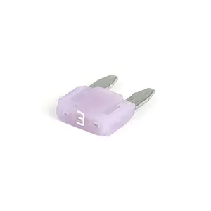 MCS Mini fuse with LED indicator. Violet. 3A
