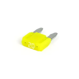 MCS Mini fuse with LED indicator. Yellow, 20A