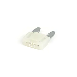MCS Mini fuse with LED indicator. Clear, 25A