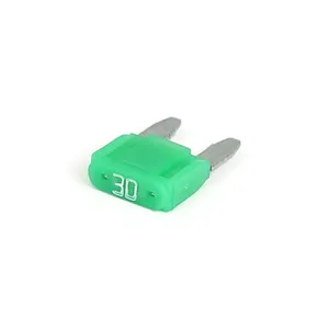 MCS Mini fuse with LED indicator. Green, 30A