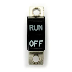MCS Handlebar rocker switch, run/off. Black