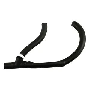 Samwel WLA 2-1 replica head pipe set, black