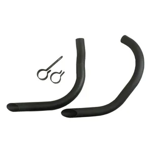 Samwel Drag pipes for 45" Flatheads, black