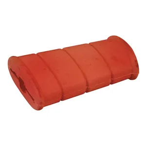 MCS Repl. rubber for flat kick pedal. Red