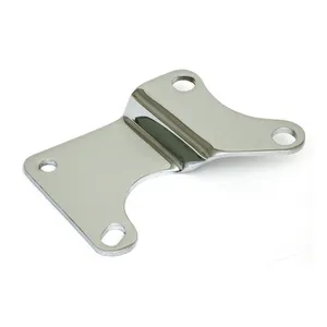 MCS Battery carrier bracket. Chrome