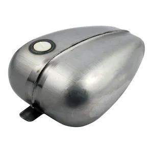 MCS 3.3 gallon Mustang ribbed gas tank, for 83-up gas caps
