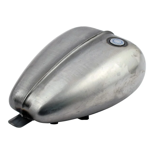 MCS 3.3 gallon Mustang ribbed gas tank, with flush gas cap - 516504