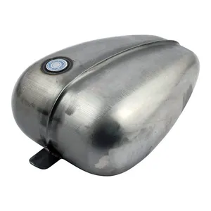 MCS 3.3 gallon Mustang ribbed gas tank, with flush gas cap
