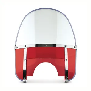 National Cycle NC Beaded Heavy Duty™ Windshield - Red