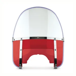 National Cycle NC Beaded Heavy Duty™ Windshield - Red