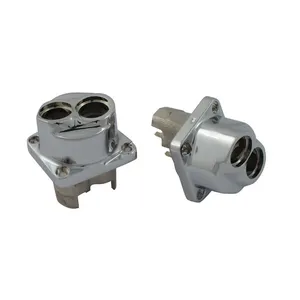 MCS 84-99 tappet block set front/rear. Chrome