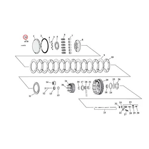 MCS Screw retainers, clutch dome