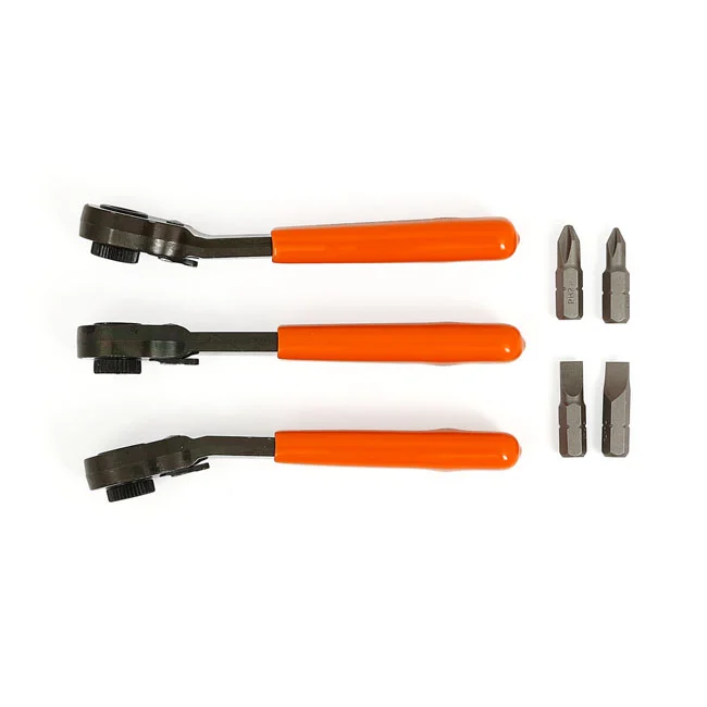 Lang Tools Tools, mini ratcheting bit wrench. Fine tooth