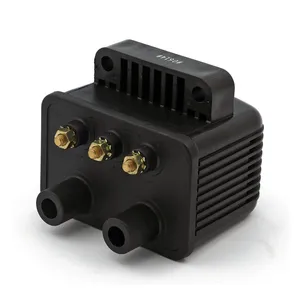 MCS Mini single fire coil. 12v, 3 ohm. Black