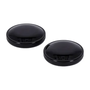 MCS Gas cap set, late style. Gloss black
