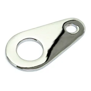 MCS Ignition switch bracket, single mount hole. Chrome