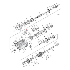 Jims JIMS, outer bearing race, transmission mainshaft. +.010"
