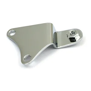 MCS Battery carrier bracket. Chrome