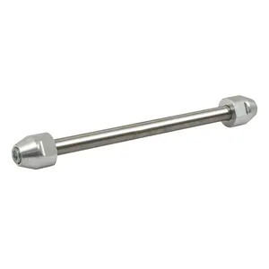 MCS 3/4" billet tip wheel axle Softail. Rear. 38cm