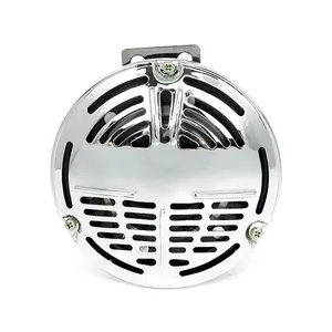 MCS OEM style 5-1/2" Springer horn. Chrome. 12-Volt
