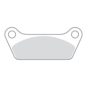MCS MCS, brake pads rear. Organic