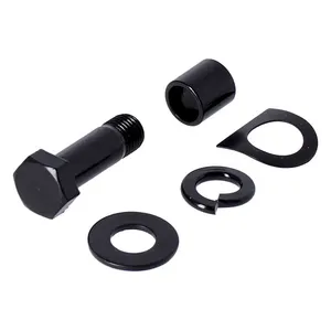 MCS Kick pedal mount kit. Black