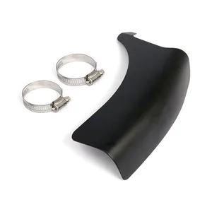 MCS FL Shovel horizontal crossover heat shield black