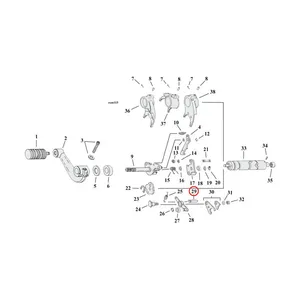 MCS Grooved pin, transmission
