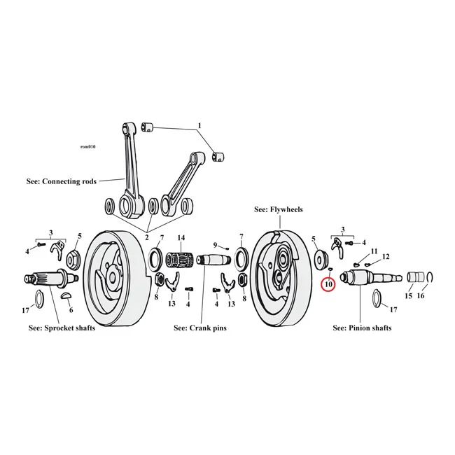 MCS Woodruff keys - 23985-12