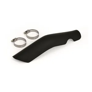 MCS FL 2-1 exhaust rear header heatshield black