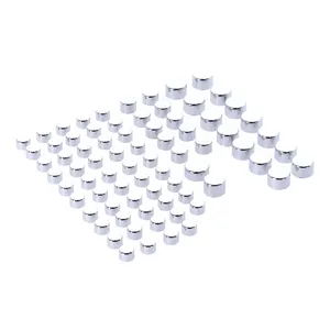MCS Smoothtopps, push-on cover set (75pc). Chrome