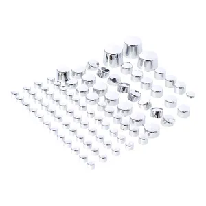 MCS Smoothtopps, push-on cover set (87pc). Chrome