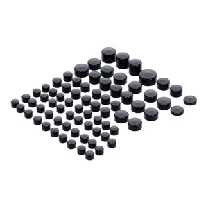 MCS Smoothtopps, push-on cover set (74pc). Black