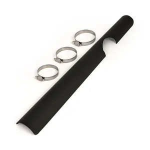 MCS FLT header heat shield, lower right. Black