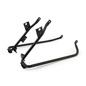 MCS Saddlebag support bracket set. Black