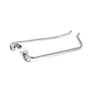 MCS Saddlebag support bracket set. Chrome