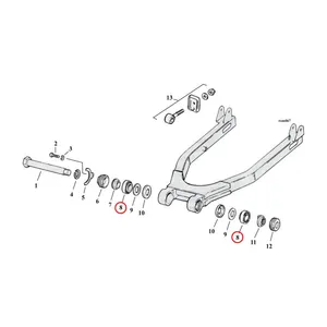 MCS Bearing, swingarm l/r