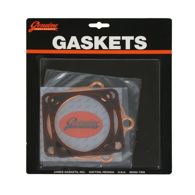 James Gaskets Knuckle head & base gasket kit. Copper/RCM - 16770-36