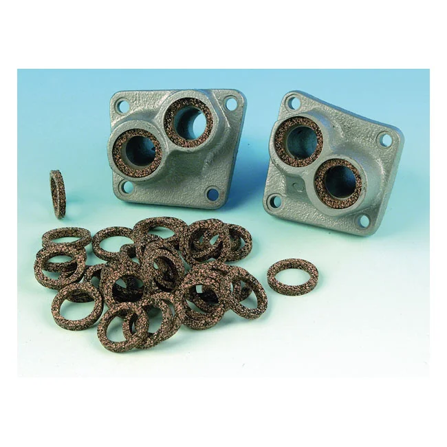 James Gaskets Pushrod cover large lower seal. Cork - 17955-48