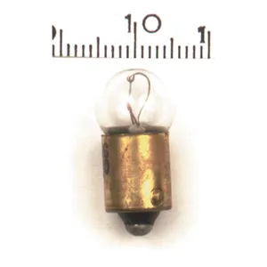 MCS Light bulb indicator 12v/3w. Clear glass