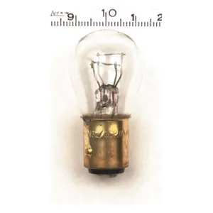 MCS Stop/taillight 12v light bulb. repl. 1157. Clear glass