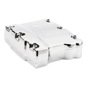 MCS Twin Cam rocker cover kit, OEM style. Chrome