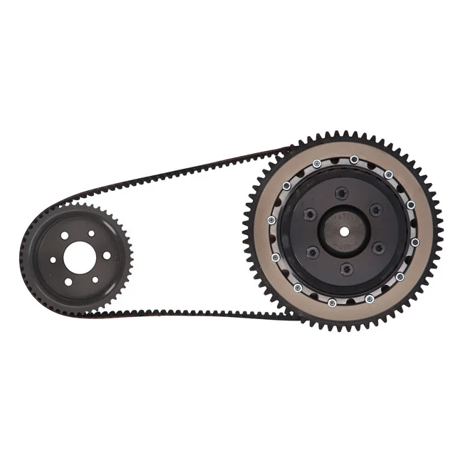 Belt Drives Ltd. BDL, bolt-in elec. start 8mm belt drive kit. Shovelhead