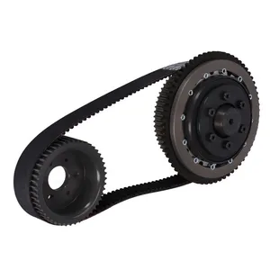 Belt Drives Ltd. BDL, bolt-in elec. start 8mm belt drive kit. Shovelhead