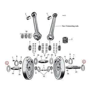 MCS Flywheel washer SV, .090" (outside)