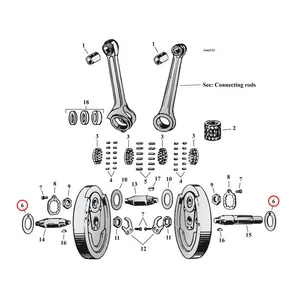 MCS Flywheel washer SV, .094" (outside)