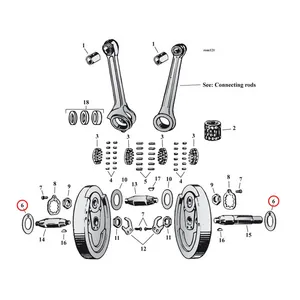 MCS Flywheel washer SV, .098" (outside)